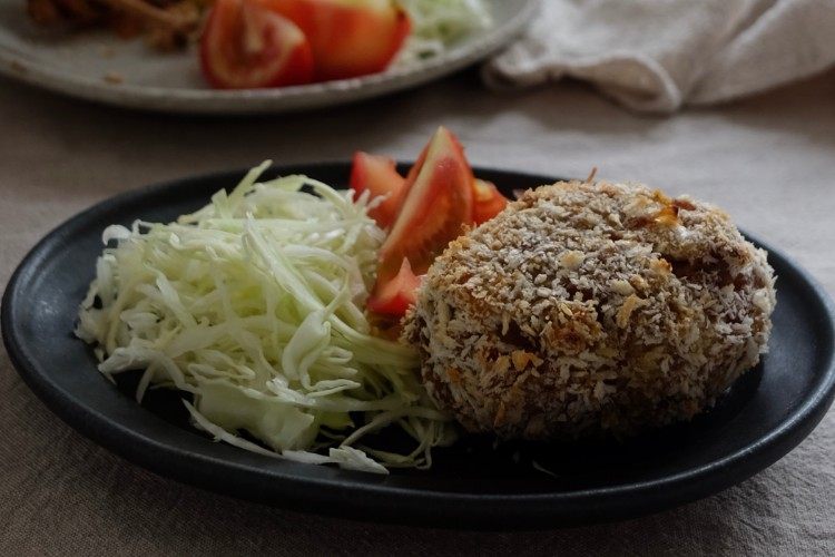 空气炸日式可乐饼