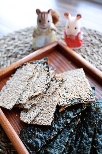 芝麻海苔煎饼脆