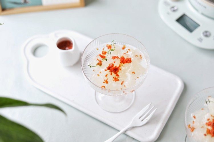 桂花雪梨银耳冻