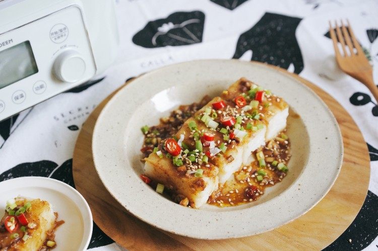沙茶萝卜糕