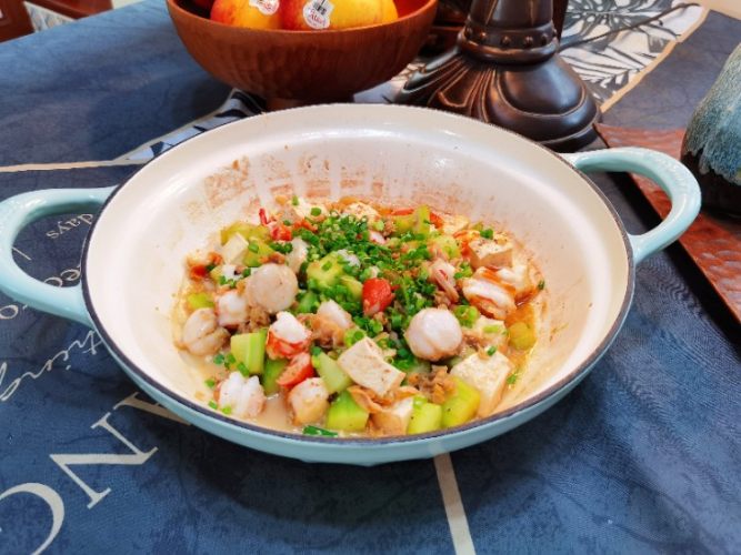三鲜烩豆腐