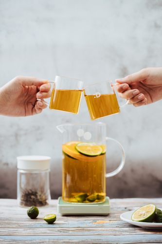 蜂蜜百香果红茶