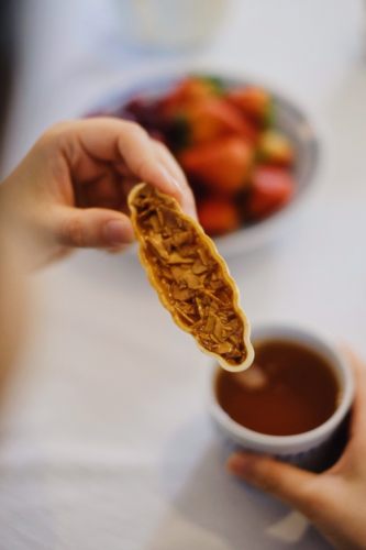 焦糖杏仁糯米船