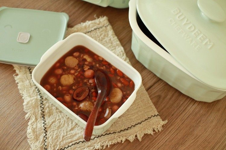 养生板栗红豆甜粥