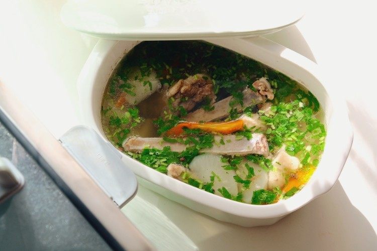 滋补双色萝卜炖羊排