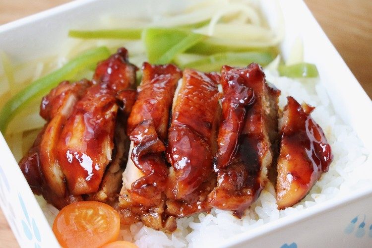 蜜汁照烧鸡腿便当