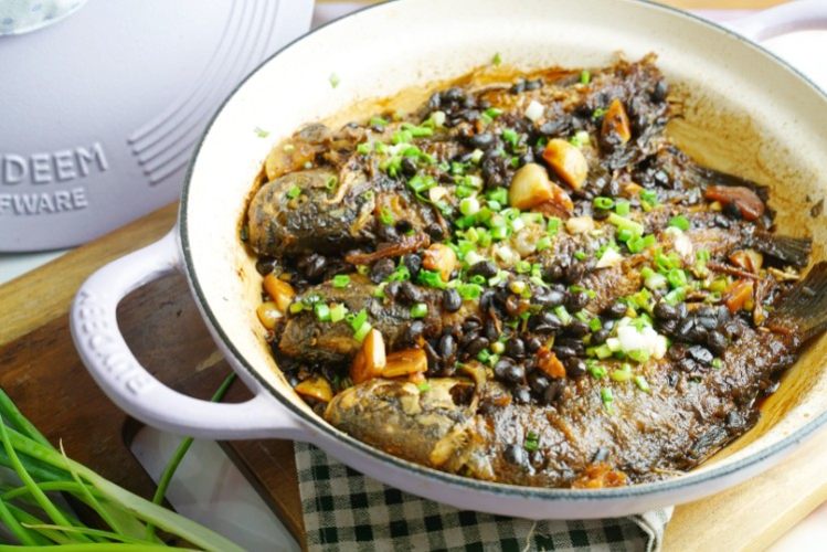 豆豉鲫鱼