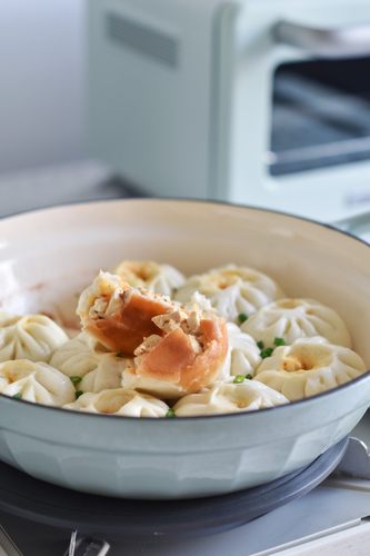 辣豆腐生煎包