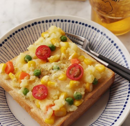 土豆泥沙律吐司三明治