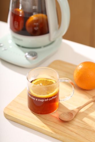 香橙普洱茶