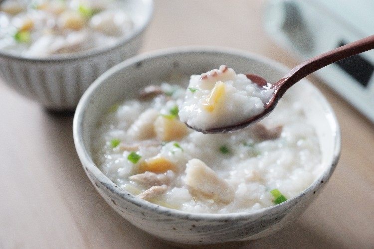 干贝鱿鱼粥