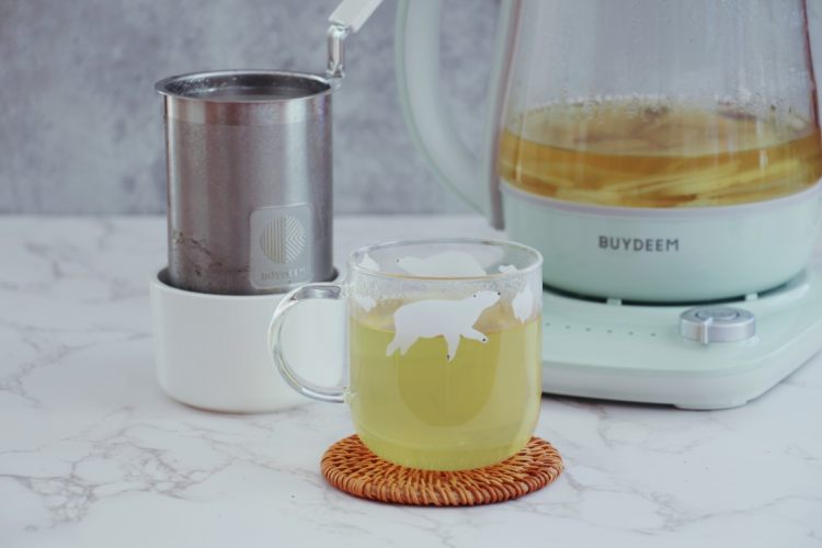 桂花雪梨乌龙茶
