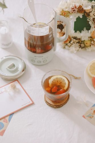芭乐柠檬酸梅汤