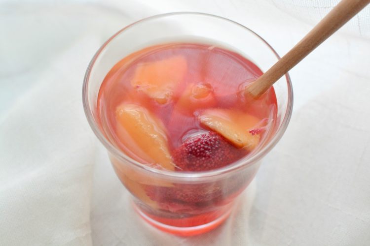 蜜桃水果茶