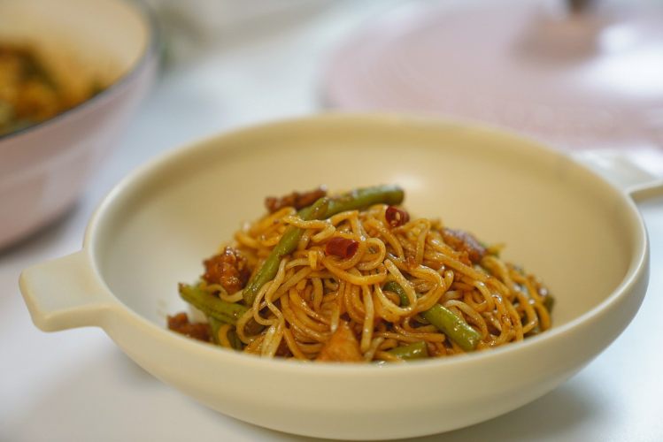 豆角焖面