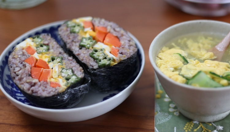 蔬菜杂粮饭团