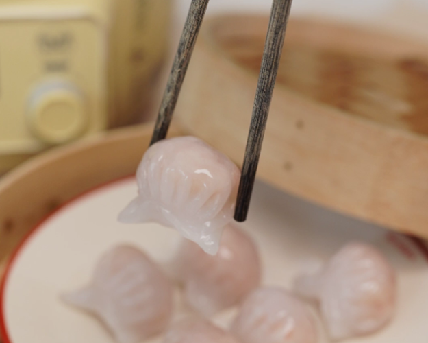 水晶虾饺【蒸煮炖锅食谱11月】