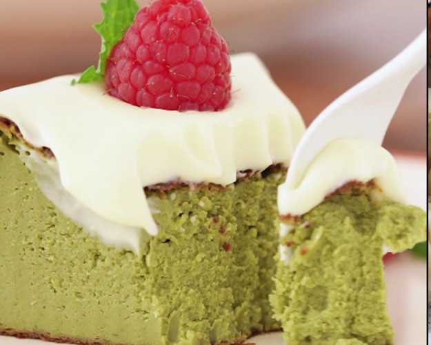 抹茶巴斯克【烤箱食谱12月】