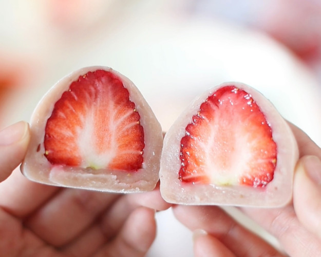 草莓大福【蒸煮炖锅食谱3月】