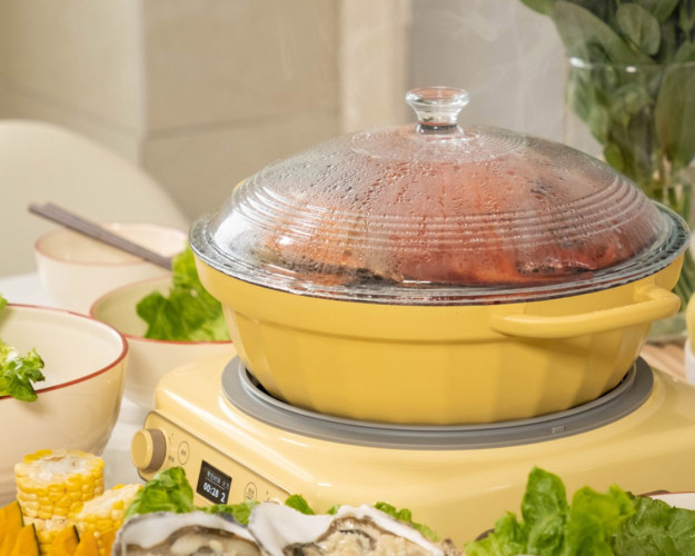 蒸汽海鲜火锅【多功能火锅食谱3月】