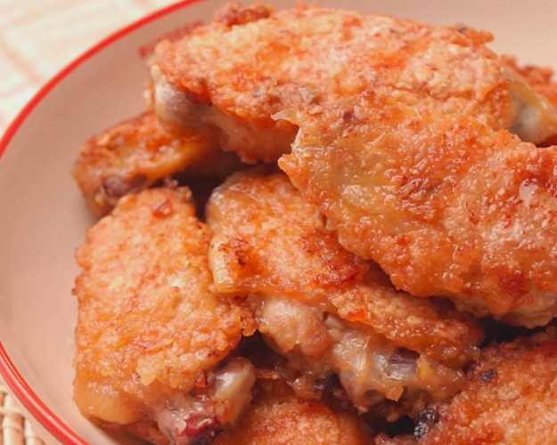 脆皮鸡翅【烤肉锅食谱4月】
