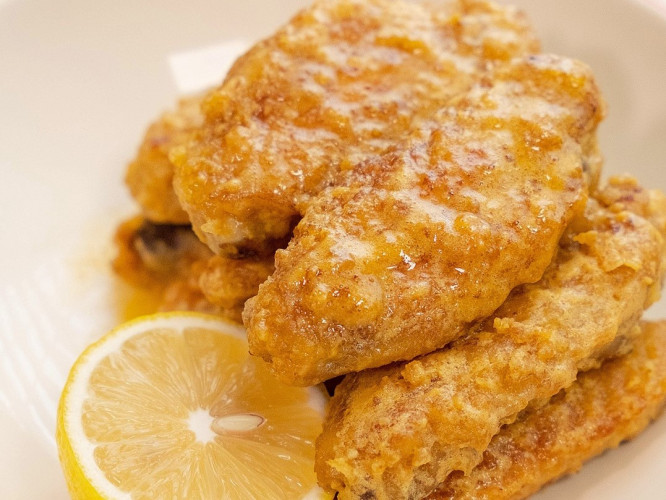 咸蛋黄鸡翅【多功能不粘锅食谱5月】