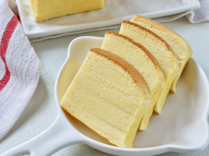 抖臀古早蛋糕【烤箱食谱7月】
