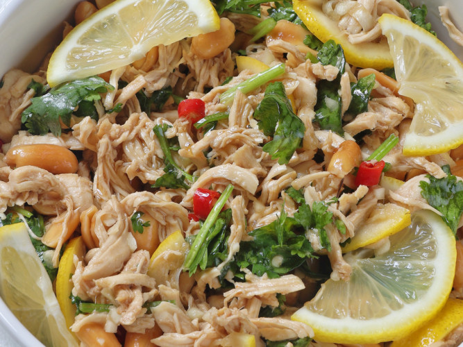 柠檬手撕鸡【珐琅锅食谱7月】