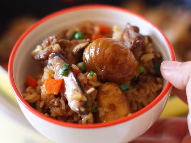 板栗排骨焖饭【彩蛋食谱12月】