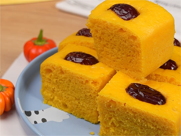 南瓜发糕【彩蛋食谱12月】