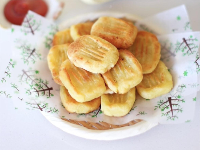 自制薯饼 【彩蛋食谱12月】
