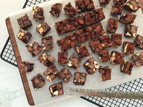 可可雪花酥煤球酥