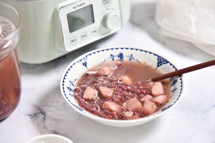 桂花红豆芋头汤