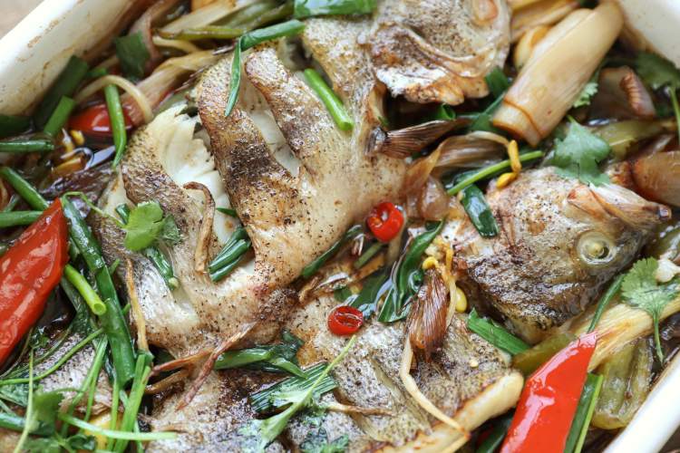 豆豉烤鱼