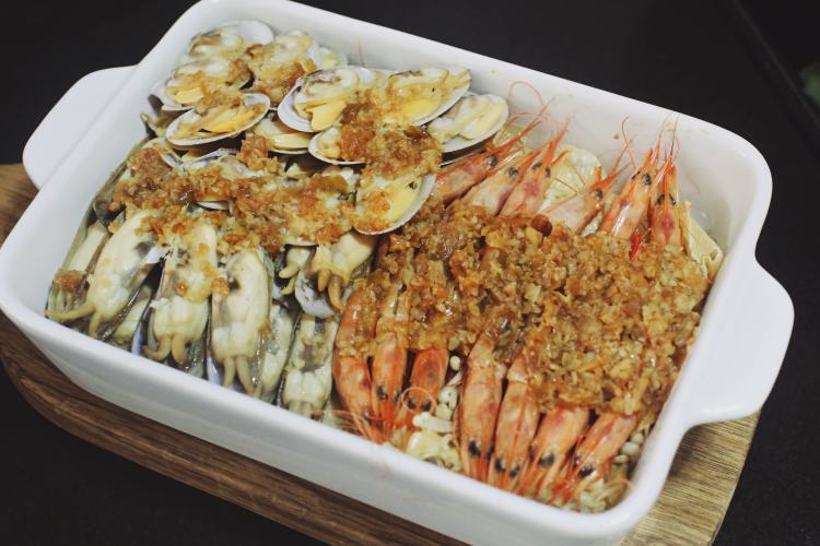 烤一锅海鲜