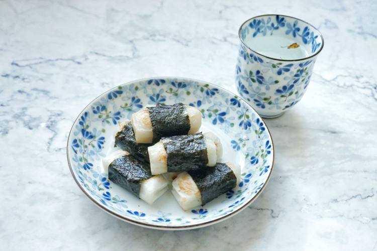 海苔烤年糕