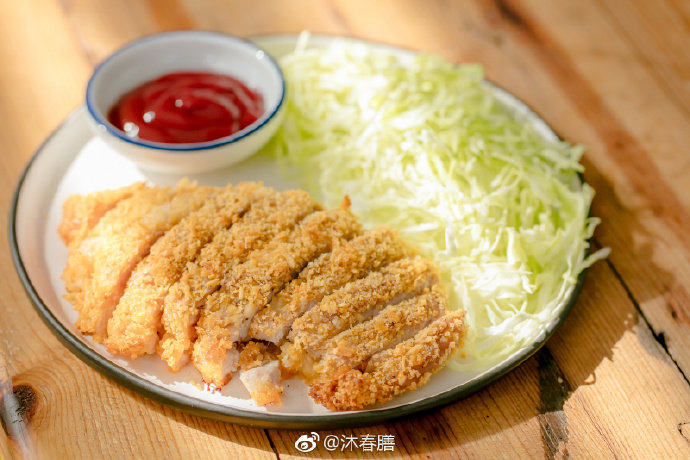 空气炸黄金猪扒