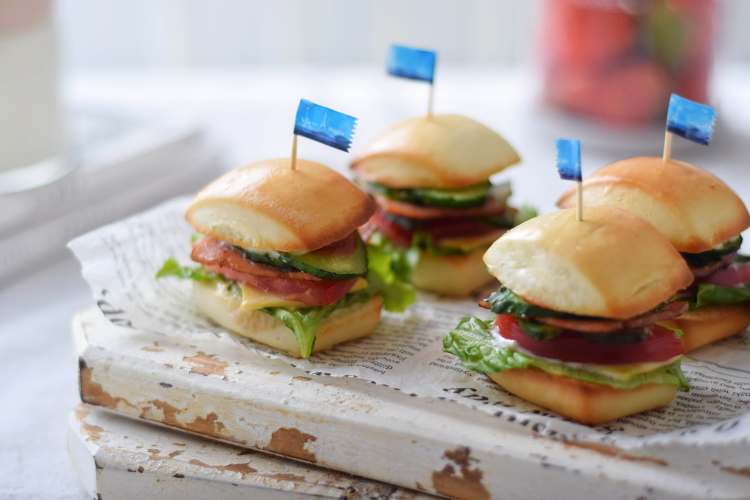 空气炸中式小汉堡