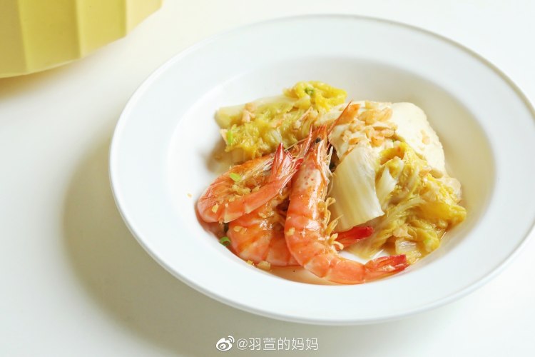 鲜虾豆腐煲